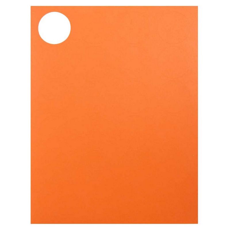 JAM Paper Circle Sticker Seals 1 2/3&#34; 120ct - Orange, 3 of 6