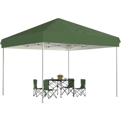 Pop Up Canopy Tent, Heavy Duty Outdoor Canopy W/ Removable Sidewall, Portable Tent Gazebo, Instant Tent Shelter for Parties, Events, & Vendors