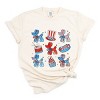 Simply Sage Market Patriotic Balloon Animal Chart Garment Dyed Tee - 2 of 4