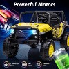 24V 2-Seater Kids Ride-On Car Truck with Remote Control – Electric Vehicle Featuring 19" Extra Wide Seat, Spring Suspension - 4 of 4