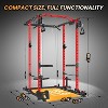 ODK 2000 LBS Power Cage,Multi-Function Power Rack with Cable Cross-Over System,Squat Rack with LAT Pull Down System for Home Gym - 2 of 4