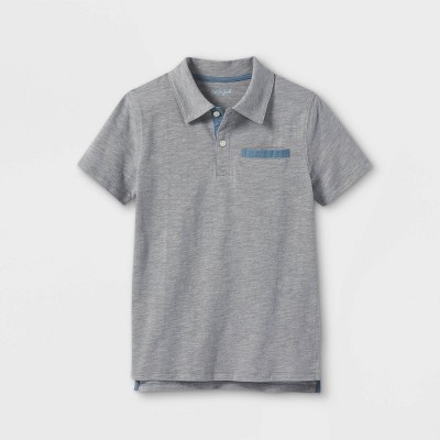 Boys' Knit Polo Short Sleeve Shirt - Cat & Jack™