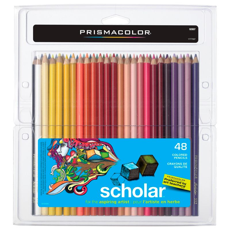 Prismacolor Scholar Colored Pencils, Assorted Colors, Set of 48, 1 of 3