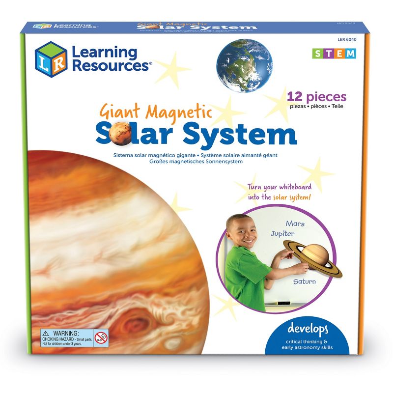 Learning Resources Giant Magnetic Solar System, Ages 5+, 3 of 5