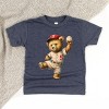 The Juniper Shop Baseball Bear Toddler Short Sleeve Tee - 3 of 4