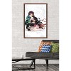 Trends International Demon Slayer - Tanjiro & Nezuko Snow Framed Wall Poster Prints - 2 of 4