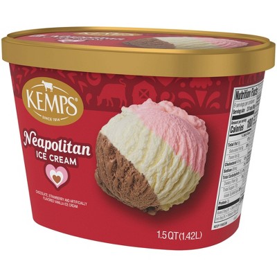 Kemps Neapolitan Ice Cream - 48 fl oz