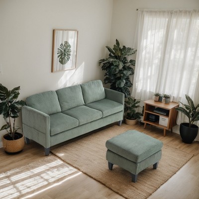 Lycvki L-Shaped Sofa with Padded Cashmere Easy Assembly & Maintenance