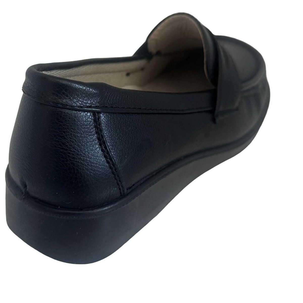 Женские туфли Bangka Women's Comfort Loafers Shoes Hotel Restaurant Work Shoes, Black-6 — фото 5