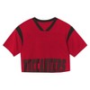 NFL Tampa Bay Buccaneers Women's Short Sleeve Fashion Crop Jersey - 2 of 3