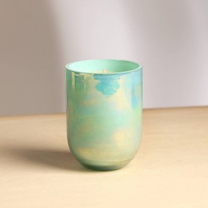 FONTOI Scented Wax Candle, Elegant & Aromatic Candle, Long-Lasting Burn & Soothing Fragrance for Relaxation, Green & Yellow, 3.15"*3.94"*3.15" - 1 of 4