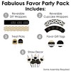 Big Dot of Happiness Tassel Worth The Hassle - Gold - Graduation Party Favors and Cupcake Kit - Fabulous Favor Party Pack - 100 Pieces - 2 of 4