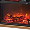 Lifesmart 3 Element Quartz Infrared Electric Portable Fireplace Heaters (Pair) - 4 of 4