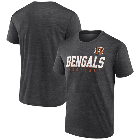 NFL Cincinnati Bengals Men's Quick Turn Performance Short Sleeve T-Shirt - S