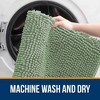 BAGOKIE 3 Piece Chenille Bathroom Rug Set - 3 of 4