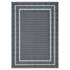 Area Rugs for Living Room Bedroom Farmhouse Bordered Braided Print Rug Geometric Soft Low Pile Non-Slip Area Rug - 4 of 4