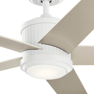 Kichler Lighting Brahm 1 - Light Ceiling Fan in  Natural Brass - 1 of 4