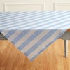 Solino Home Striped Linen Table Throw | Cabana Stripe - 3 of 4