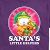 Men's - Garfield - Santas Little Helpers Christmas Short Sleeve Graphic T-Shirt - 2 of 4