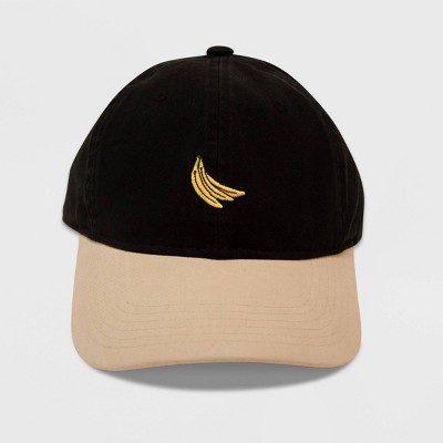 black baseball cap target