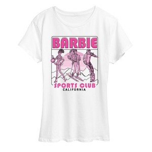 Women's - Barbie - Sports Club Short Sleeve Graphic T-Shirt - 1 of 4