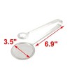 Unique Bargains Kitchenware Stainless Steel Mesh Oil Strainer Spoon Frying Filter Silver Tone 1 Pc - 2 of 3