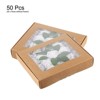 Unique Bargains Mini Artificial Rose Flower Heads for DIY Craft 3.15 Inch Dia 50 Packs - 3 of 4