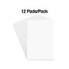 Staples Glue-Top Notepads 3"x 5" White 163436 - 2 of 4