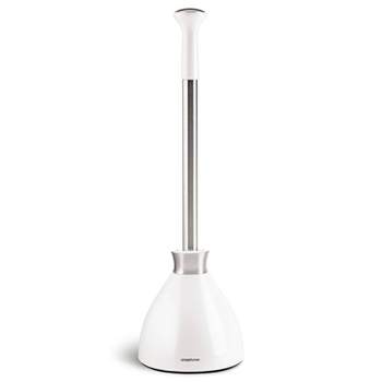 simplehuman Toilet Plunger with Caddy