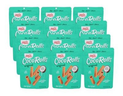 Sun Tropics Original Coco Rolls - Case of 12/4 oz