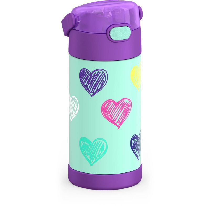 Thermos Kids' 12oz Stainless Steel FUNtainer Water Bottle with Bail Handle, 4 of 13
