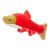 Fluff & Tuff Cedar Salmon Dog Toy - 14" - 2 of 3