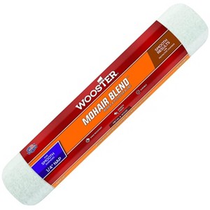 Wooster Genuine 12" Mohair Blend 1/4" Nap Roller Cover - R207-12 - 1 of 3