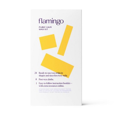 Flamingo Pubic Hair Wax Kit 24pk Target