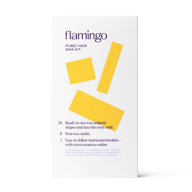 Flamingo Pubic Hair Wax Kit - 24pk, 1 of 9