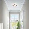 Livex Lighting Stratus 2 - Light Flush Mount in  Brushed Nickel - 2 of 4