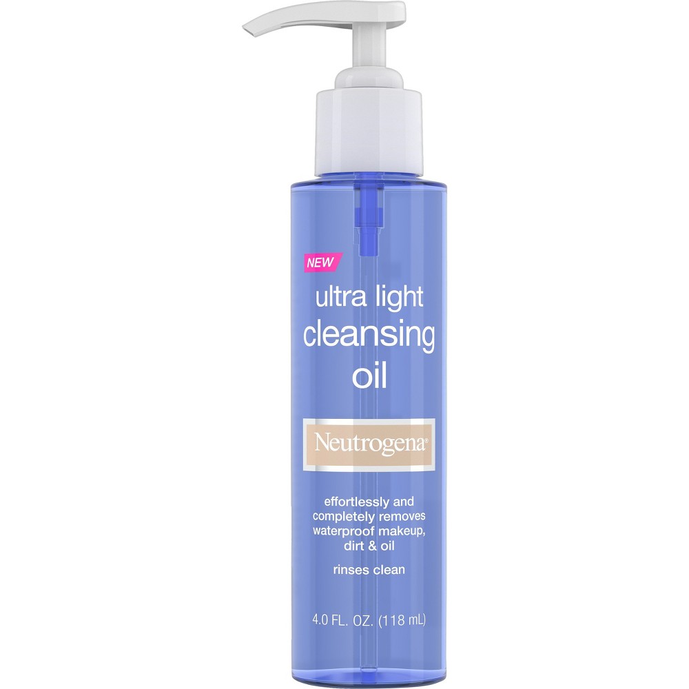 8 face oil Cleansing  4 Oil, Light 086800110736  UPC Ultra Neutrogena