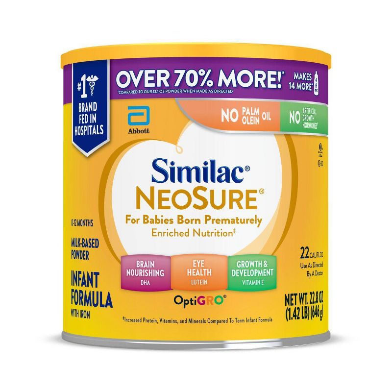 Similac Neosure Powder Infant Formula - 22.8oz, 1 of 13