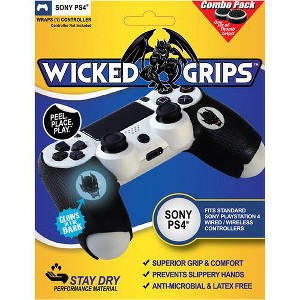 Wicked Grips - Wicked-Grips High Performance Controller Grips for Sony PS4 and Thumb Grips Combo - 1 of 1