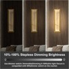 19.7inch Alabaster LED Wall Sconces - 3 of 4