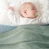 Attop Cotton Muslin Throw Blanket Large 50x70 Inches - 4-Layer Breathable and Lightweight Thin Soft Summer Gauze Muslin Blankets for Adults - 2 of 4