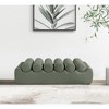 Meridian Furniture,Rumble Vegan Leather Bench - 2 of 4