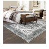Washable Area Rug - Large Boho Living Room Area Rug, Soft Vintage Design for Bedroom, Non-Slip Low-Pile Distressed Accent Rug - 2 of 4