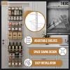 Home-Complete 9-Tier Over the Door Organizer with Adjustable Shelves, White - 4 of 4