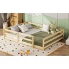 Full Size Floor Bed with Fence for Bedroom - 4 of 4