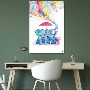 iCanvas Double Trouble by Marc Allante Canvas Print Wall Art - 1 of 3