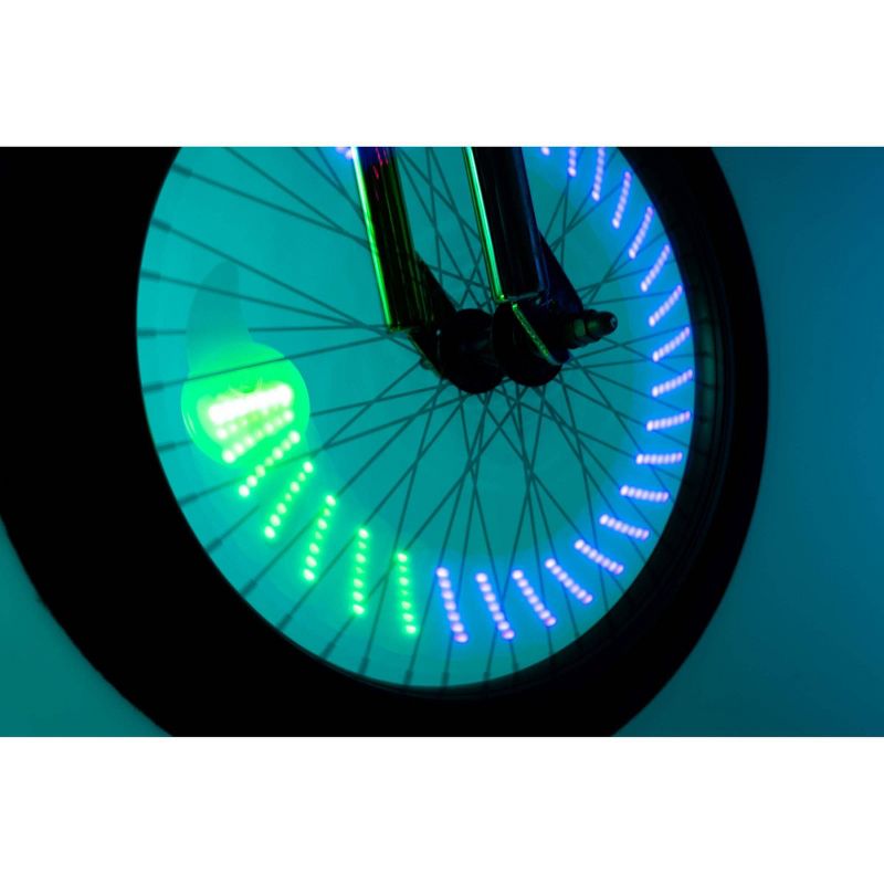 Brightz Shape Patterned Bike Wheel LED Light, 6 of 8