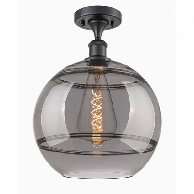 Rochester - 1 Light Semi-Flush Mount In Industrial Style-14.63 Inches Tall and 12 Inches Wide