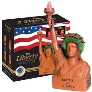Joseph Enterprises, Inc Statue of Liberty Chia Pet Decorative Pottery Planter - 1 of 1
