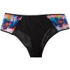Balanced Tech Women's Printed Mesh Hipster Panty 2 Pack - Hibiscus - Medium - 2 of 4